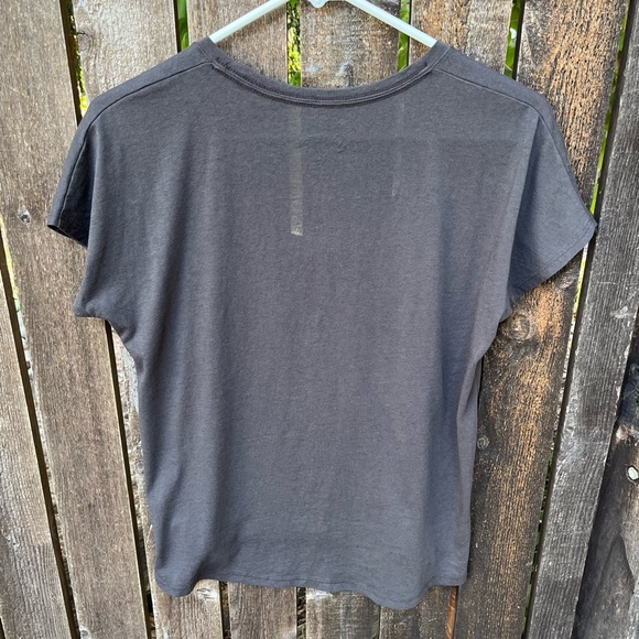 Converse Short Sleeve Gray T-Shirt With Mermaid Graphic In Blue Sz S - Picture 7 of 9